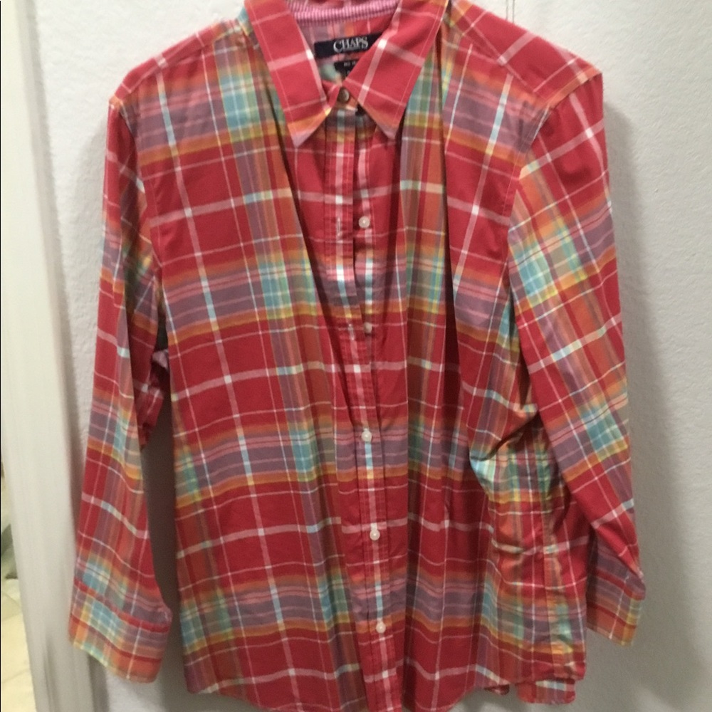 Chaps XL button down